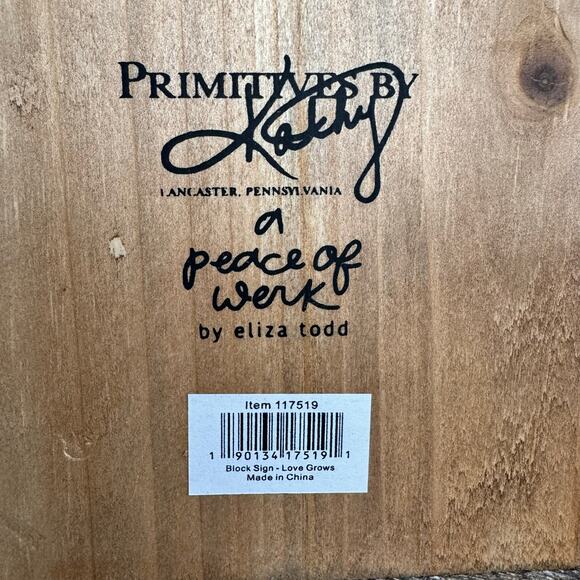 Rustic Halloween Jack O Lantern Home Decor Sitter Wood Pumpkin Fall NEW - Picture 7 of 7